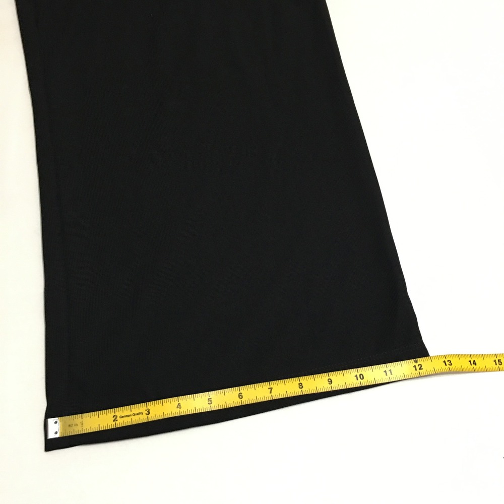 Halara Wide Leg Pants Womens Large Black High Waisted Pleated Culottes - Picture 10 of 10